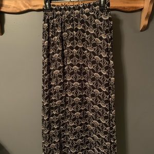 Old Navy Patterned Long Skirt